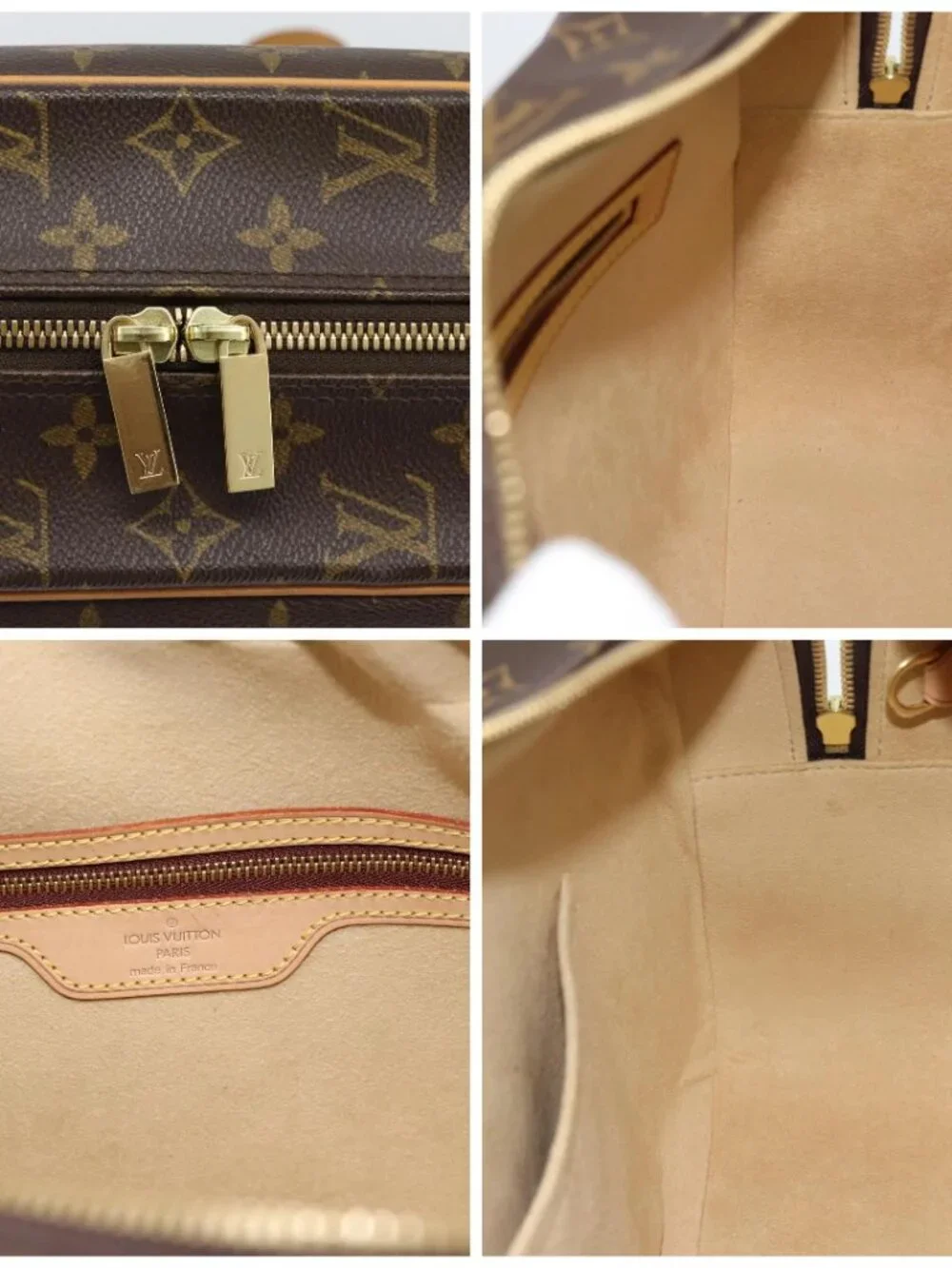 LOUIS VUITTON Monogram Cite GM Hand Bag M51181 LV Auth 187975V